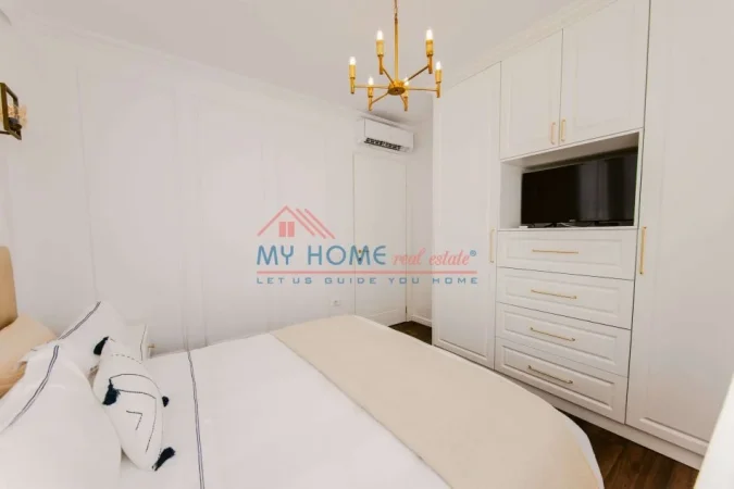 Tirane, jepet me qera apartament 1+1+Ballkon Kati 9, 75 m² 600 € (Astir)