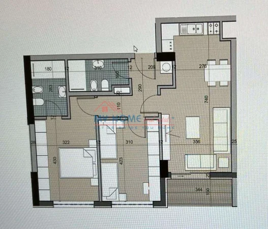 Tirane, shitet apartament 2+1+Ballkon Kati 3, 104 m² 120.000 € (Univers City)