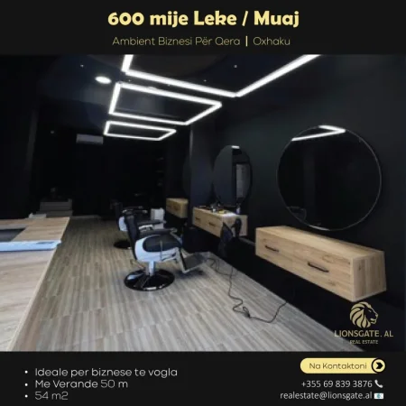 Tirane, jepet me qera ambjent biznesi Kati 0, 54 m² 600 € 