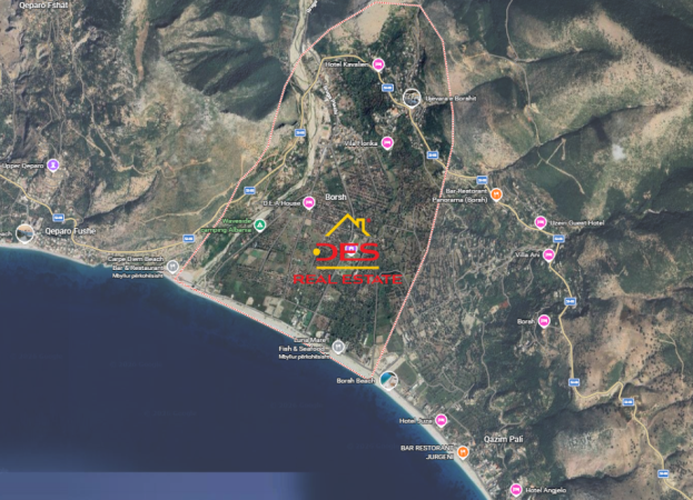 Borsh, shitet toke ne bregdet , 1.800 m² (Borsh)