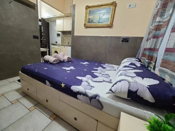 Tirane, jap me qera garsonier 1+1 Kati 2, 35 m² 330 € (Rruga 5maji prane qendres tregtare concord)