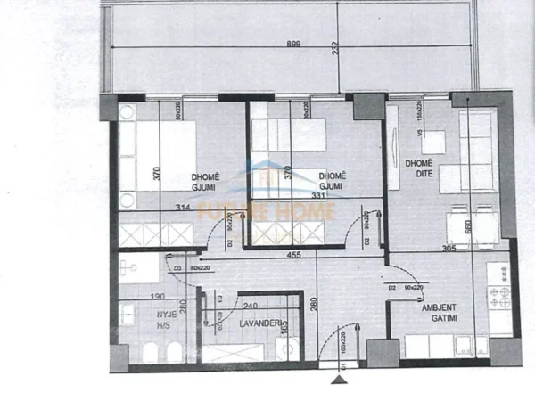 Tirane, shitet apartament Kati 10, 94 m² 169.200 €
