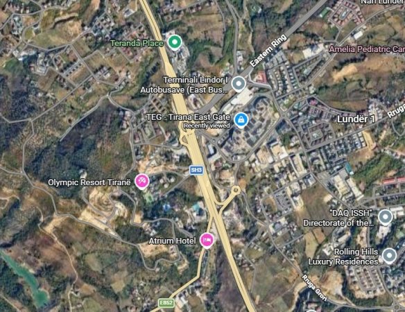 Tirane, shitet toke , 3.000 m² 1.500.000 € 