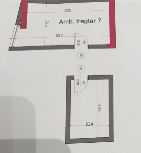 Tirane, shitet dyqan Kati 0, 30 m² 95.000 € (KOMUNA E PARISIT)