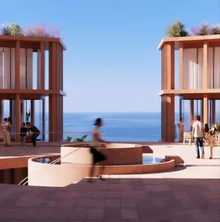 Dhermi - Palase, shitet apartament 1+1 , 94 m² (Sun Palase Residence)