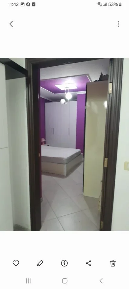 Tirane, jepet me qera apartament 2+1+Ballkon Kati 8, 500 lek