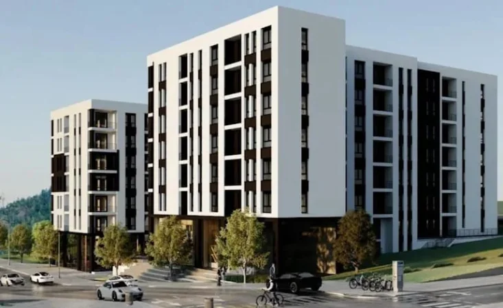 Tirane, shitet apartament 1+1 Kati 3, 66 m² 66.400 € (BELFIORE REZIDENCE)