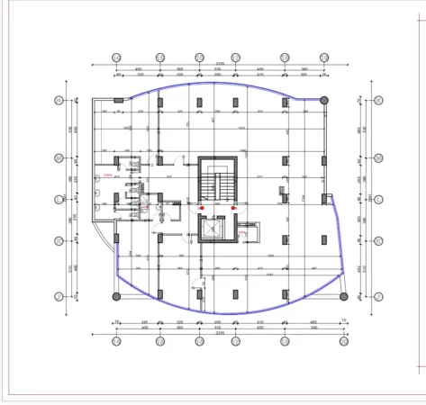 Tirane, jepet me qera zyre Kati 8, 420 m² 3.400 € (stacioni i trenit)