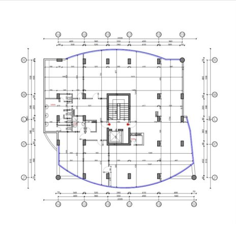 Tirane, jepet me qera zyre Kati 7&8, 840 m² 6.800 € (STACIONI TRENIT)