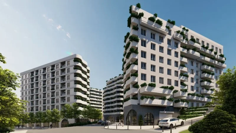 Tirane, shitet apartament 2+1 Kati 7, 98 m² 122.200 € (Rezidenca Aluna 1 Paskuqan)