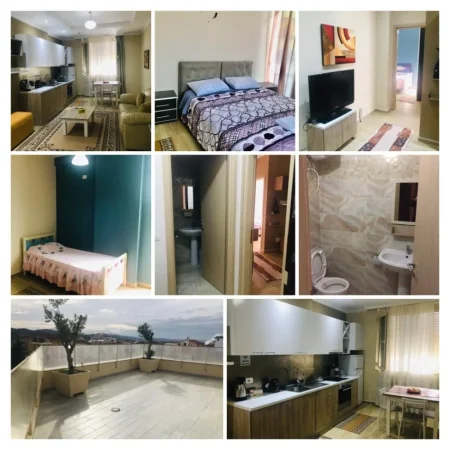 Elbasan, jepet me qera nga Pronari, pa-komision apartament 2+1+Ballkon Kati 8, 80 m² 360 €