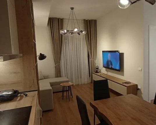 Tirane, jepet me qera apartament 1+1+Aneks+Ballkon Kati 5, 55 m² 450 € (rruga ali demi)