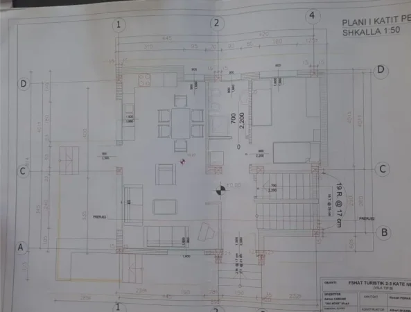 Durres, shitet Vile 2+1+Ballkon Kati 2, 250 m² 1.300.000 € (GOLEM)