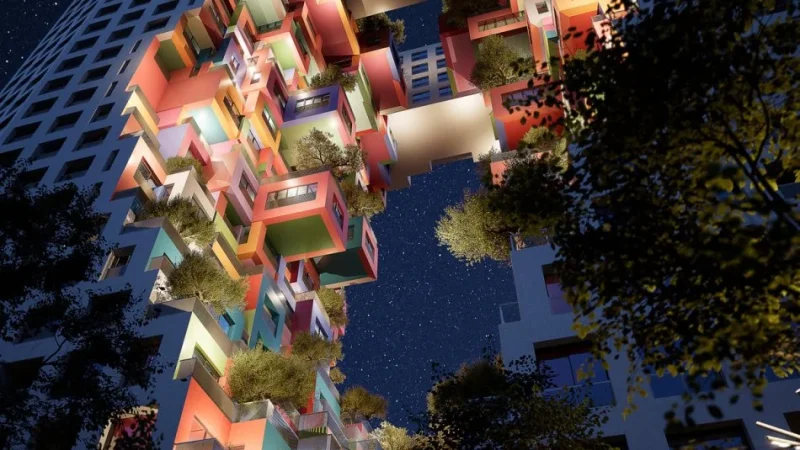 Tirane, shitet apartament 3+1+Aneks+Ballkon Kati 20, 168 m² 429.000 € 