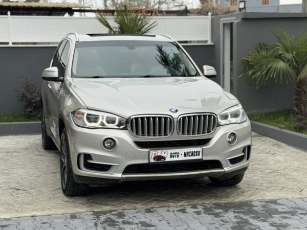 Fier, shes makine BMW X5-3.5d Diesel (PA TAKS LLUKSI)-2015-X-DRIVER-PANORAMA-NDERROHET Nafte, bezhë automatik Klima 186.000 km 14.500 €