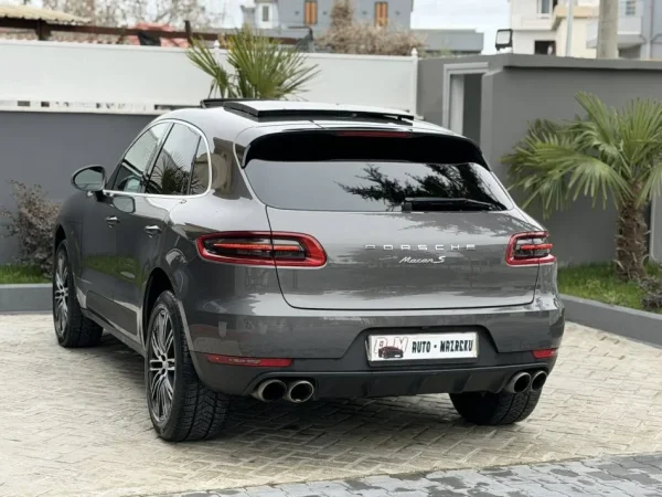 Fier, shes makine PORSCHE MACAN_S-3.0 BENZIN-2015-PANORAMA FULL OPTIONS-21 EURO-NDERROHET-069 44 00 305 Benzin, gri metalizato automatik Klima 95.000 km 21.000 €