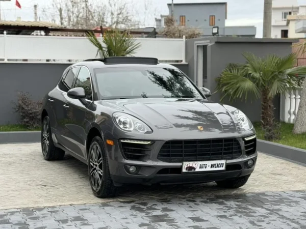 Fier, shes makine PORSCHE MACAN_S-3.0 BENZIN-2015-PANORAMA FULL OPTIONS-21 EURO-NDERROHET-069 44 00 305 Benzin, gri metalizato automatik Klima 95.000 km 21.000 €