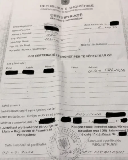 Golem, shes truall ne bregdet , 1.840 m² 100.000 € 