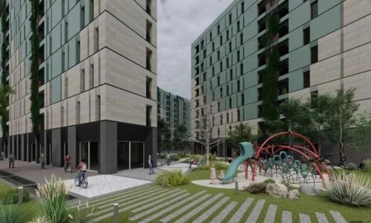 Tirane, shitet apartament 2+1 Kati 4, 126 m² 208.015 € (RIVERSIDE REZIDENCE)