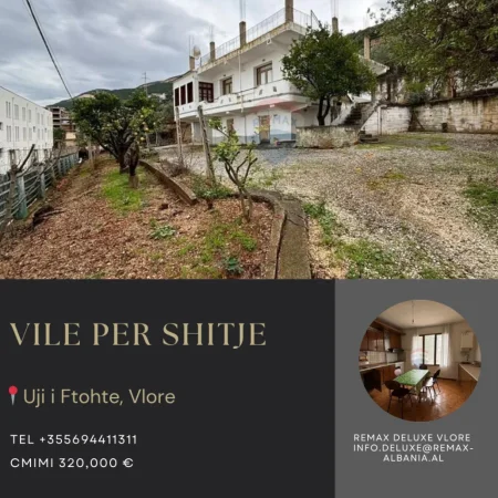 Vlore - Lungomare, shitet Vile 3+1 Kati 2, 500 m² 320.000 € (Uji i Ftohtë, Rruga Dhimitër Konomi, Vlorë)