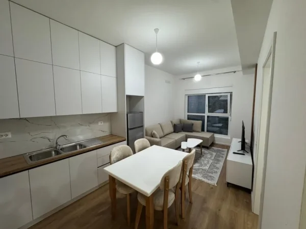 Tirane, jepet me qera apartament 1+1+Ballkon Kati 1, 50 m² 450 € (Ali Demi/Rr.Pasho Hysa)