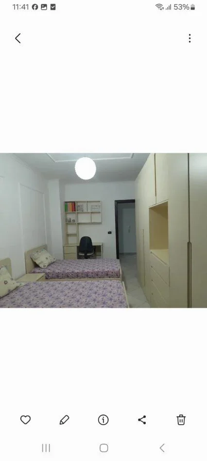 Tirane, jepet me qera apartament 2+1+Ballkon Kati 8, 112 m² 550 € (YZBERISHT)