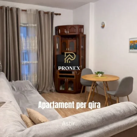 Tirane, jepet me qera apartament 1+1 Kati 4, 70 m² 420 € (Astir)