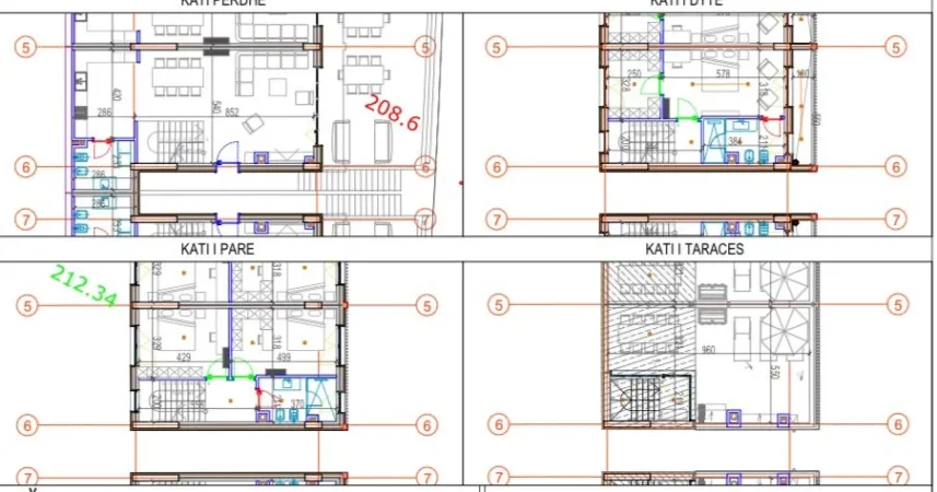 Tirane, shes Vile 3+1+Ballkon Kati 0, 170 m² 418.316 € (Liqeni Farkes)