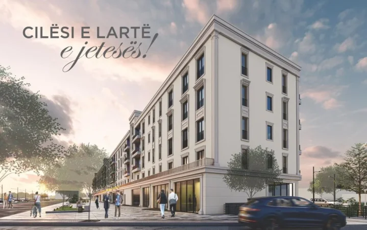 Tirane, shitet apartament 2+1+Ballkon Kati 4, 94 m² 77.000 € (Kamez)