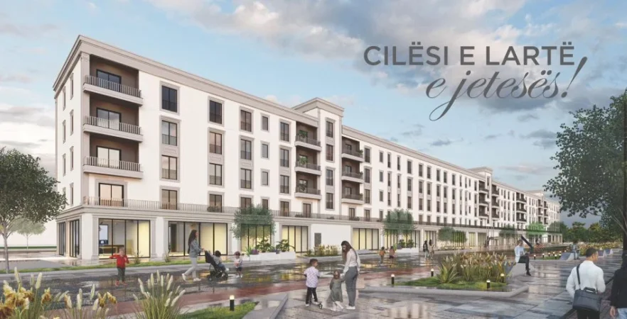 Tirane, shitet apartament 2+1+Ballkon Kati 4, 94 m² 77.000 € (Kamez)