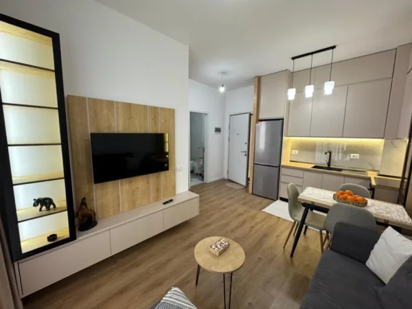 Tirane, jepet me qera apartament 1+1 Kati 1,