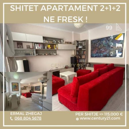 Tirane, shitet apartament 2+1+BLK Kati 4, 99 m² 115.000 Euro (Rruga Shefqet Kuka Tirana, Albania)