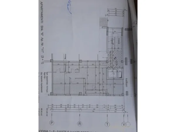 Tirane, jepet me qera apartament 2+1 Kati 7, 89 m² 800 € (Delijorgji)