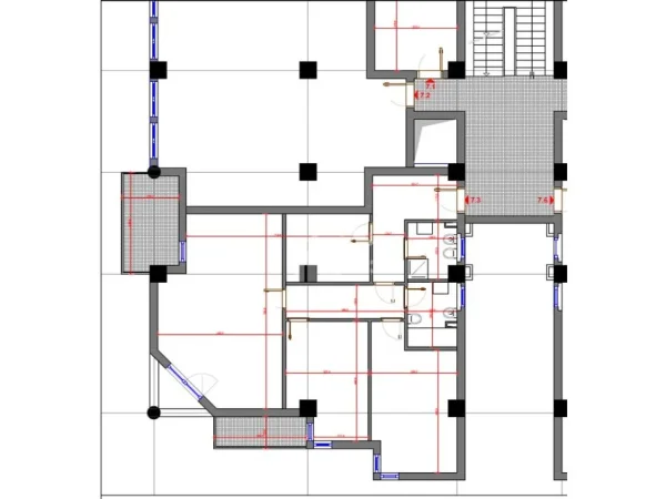 Tirane, jepet me qera zyre Kati 7, 130 m² 1.800 € (RRUGA “ABDI TOPTANI”, PRANË SHESHIT “SKËNDERBEJ”)