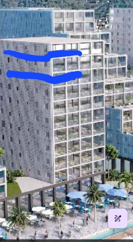 Vlore, shitet apartament 3+1+Ballkon Kati 9, 237 m² 985.000 € (Lungomare me pamje Marinë përballe portit të jahteve, vijë e parë)