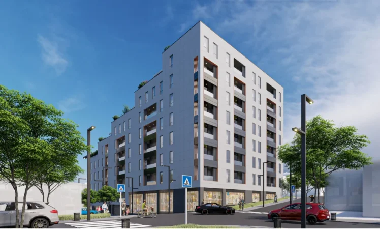 Tirane, shitet apartament 1+1+Ballkon Kati 7, 60 m² 96.000 € (Ali Demi)