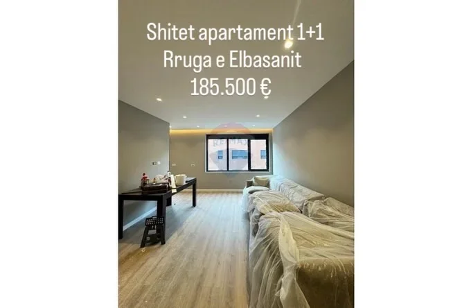 Tirane, shitet apartament 1+1 Kati 5, 61 m² (Rruga e Elbasanit)