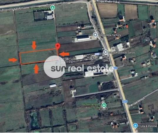 Shkoder, shitet toke , 4.900 m² 100.000 € (SHTOJ I VJETER)