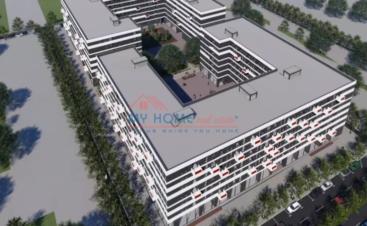 Tirane, shitet apartament 1+1+Ballkon Kati 3, 80 m² 55.489 € (Kamez)