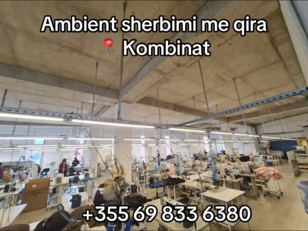 Tirane, jepet me qera ambjent biznesi Kati 1, 1.150 m² 3.000 € (Kombinat)