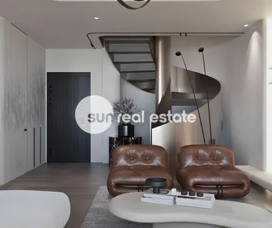 Tirane, shitet apartament duplex Dublex Kati 8, 240 m² (MBRAPA QENDRES GLOBE)