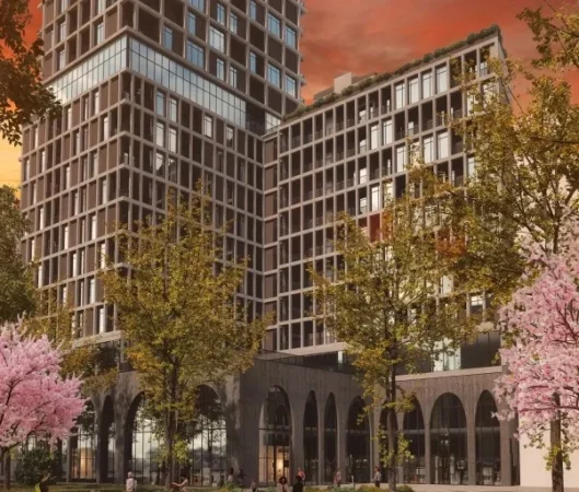 Tirane, jepet me qera apartament 2+1 Kati 4, 95 m² (Stacioni i Trenit)