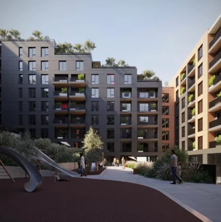 Tirane, shitet apartament 1+1 Kati 1, 73 m² 80.157 € (Rruga Mark Tirta)