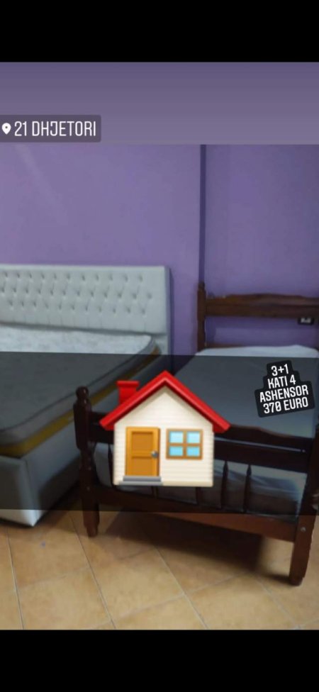 Tirane, jap me qera apartament 3+1 Kati 4, 45.000 Leke