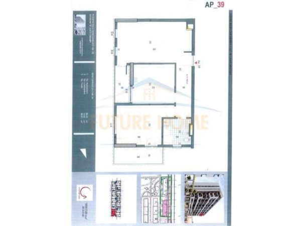Tirane, shitet apartament Kati 7, 99 m² 84.000 Euro (Kompleksi Univers City)