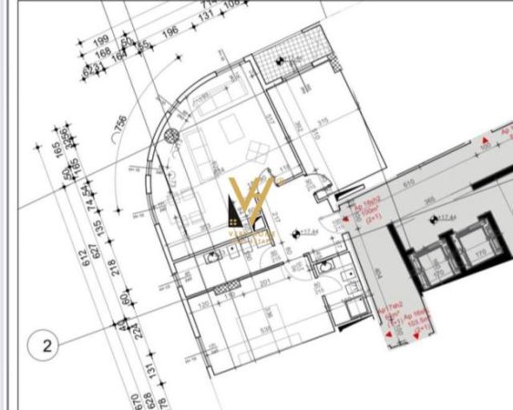 Tirane, shitet apartament 2+1+BLK Kati 8, 117 m² 234.000 Euro (VASIL SHANTO)