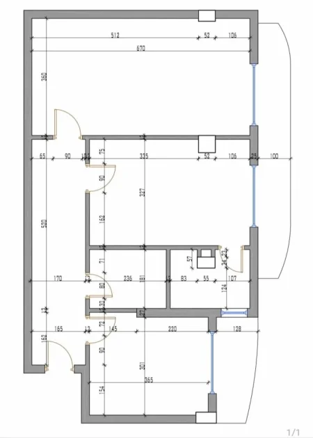Tirane, jepet me qera apartament 2+1 Kati 7, 110 m² 125.000 € (Rruga Muhamet Deliu)