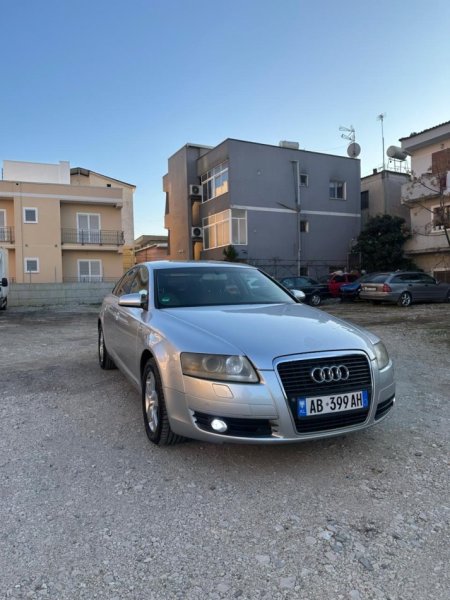 Tirane, shes makine AUDI A6 2005 BENZINË GAZ Benzin+Gaz, gri metalizato automatik Kondicioner 248.000 km 4.000 €