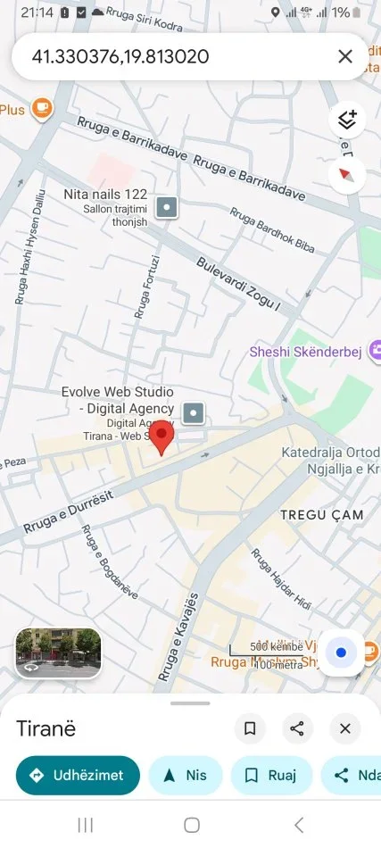 Tirane, jepet me qera apartament 2+1+Aneks+Ballkon Kati 5, 84 m² 600 € (Rruga e Durrësit)