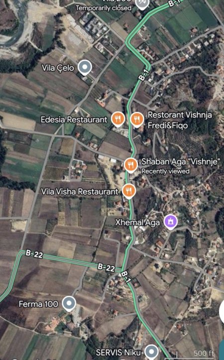 Tirane, shitet truall , 12.740 m² 670.000 € (Vishnje, rreth 12 km nga qendra e Tiranës)